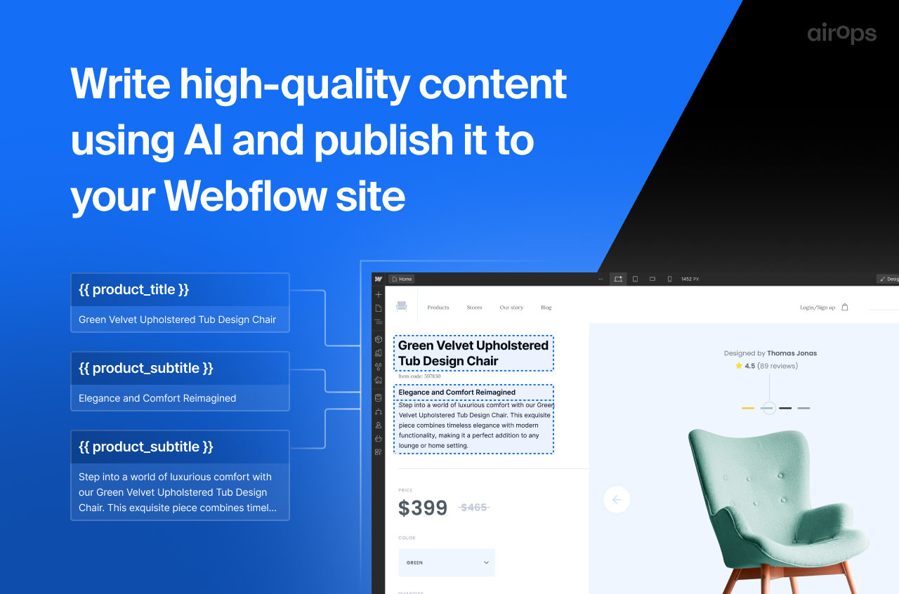 Write high-quality content using AI