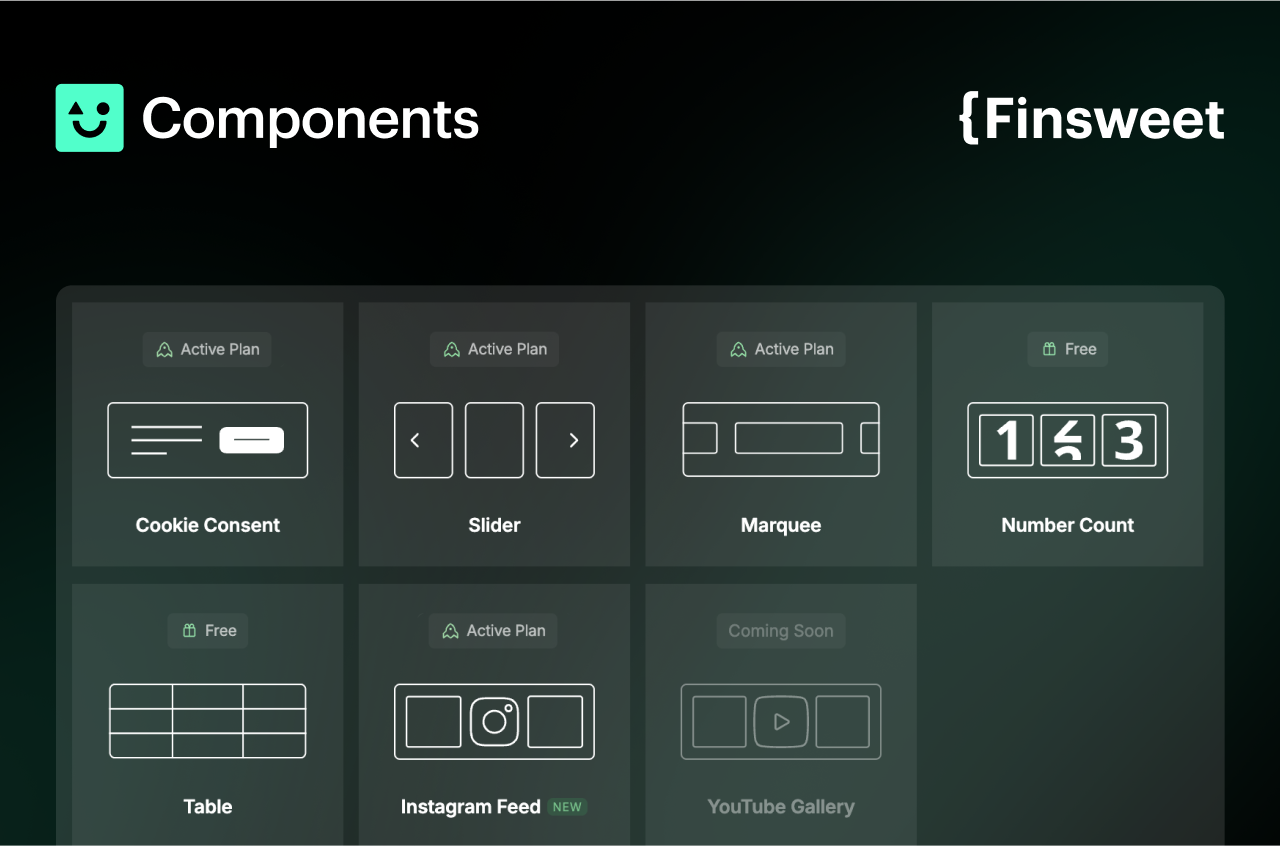Finsweet Components app
